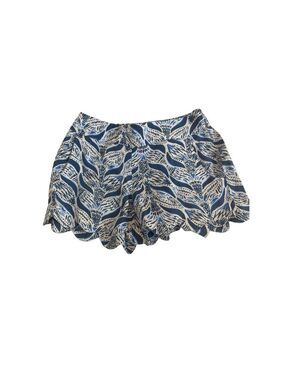 Lilly Pulitzer Ocean Shorts Scalloped Hem Short  XS